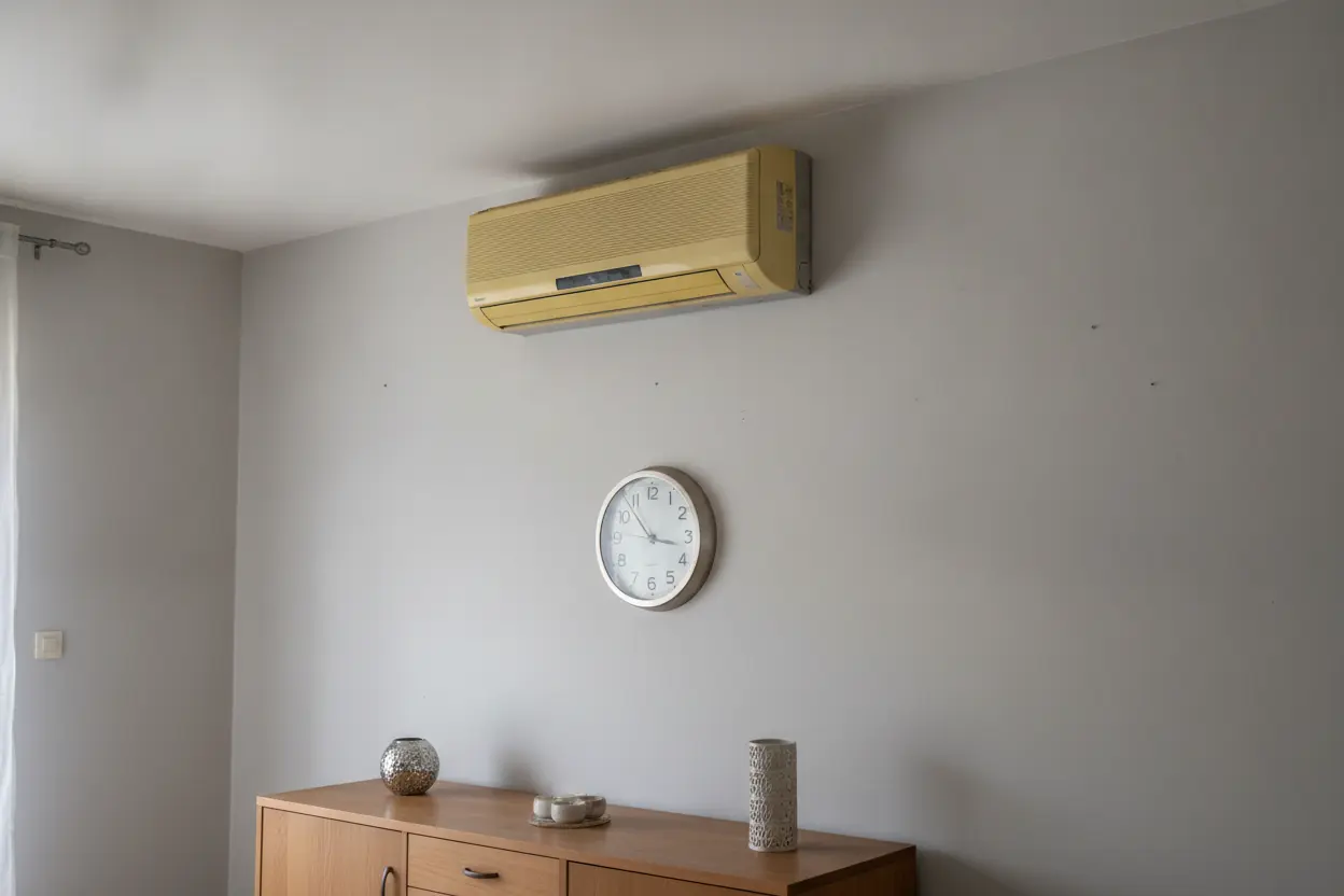 Avant pose de climatisation dans un pavillon à Bouillargues
