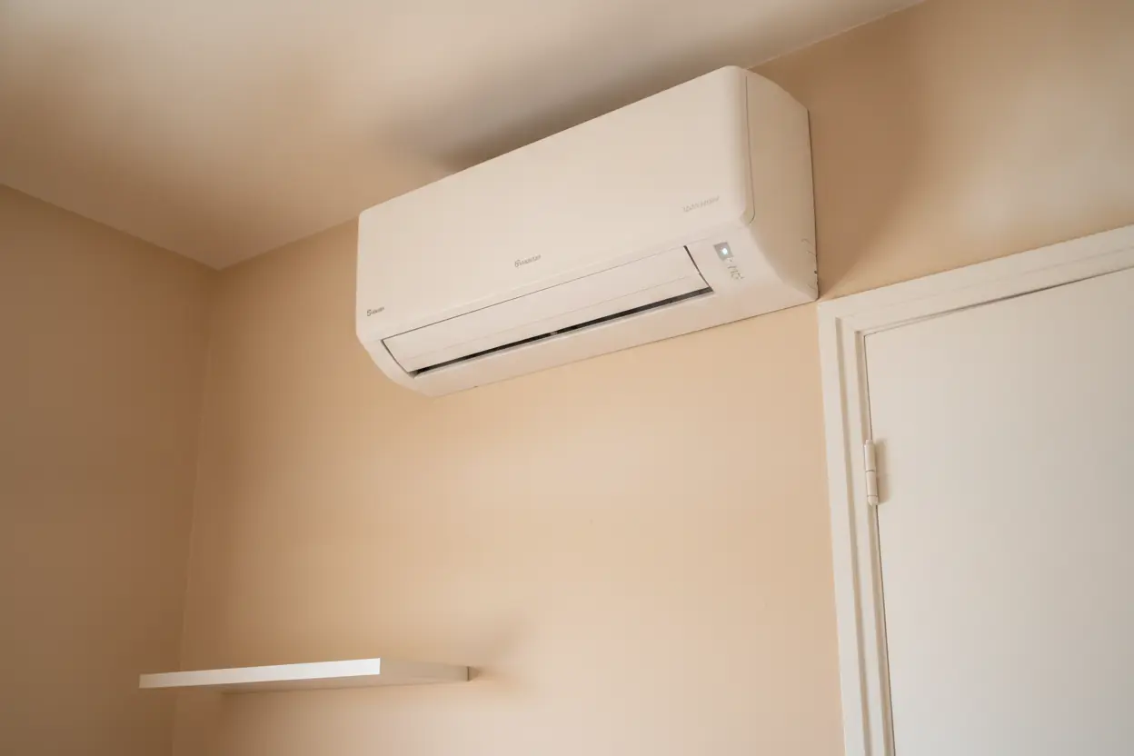 Après pose d'une climatisation réversible à Manduel